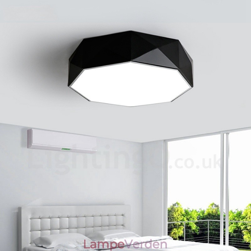 Moderne moderne integreret metal flush Mount Light