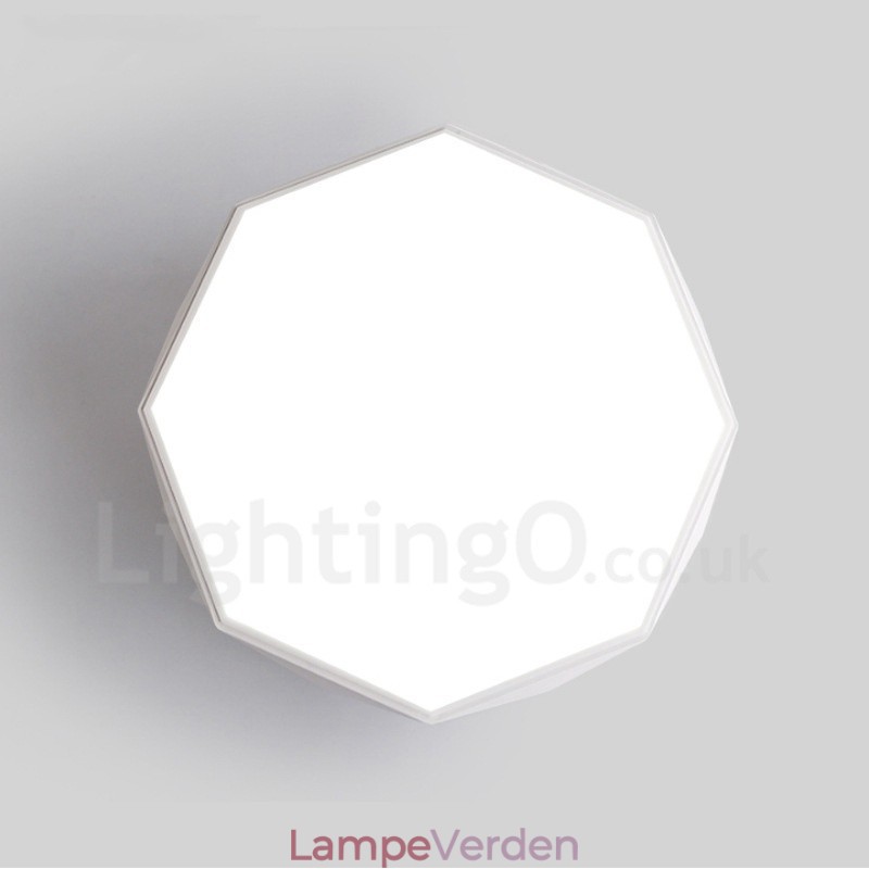 Moderne moderne integreret metal flush Mount Light