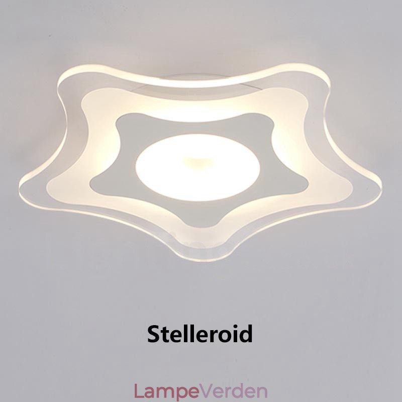 Moderne moderne integreret metal flush Mount Light