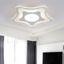 Moderne moderne integreret metal flush Mount Light
