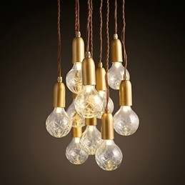 Lysekrone Mini Style Moderne Moderne Metal