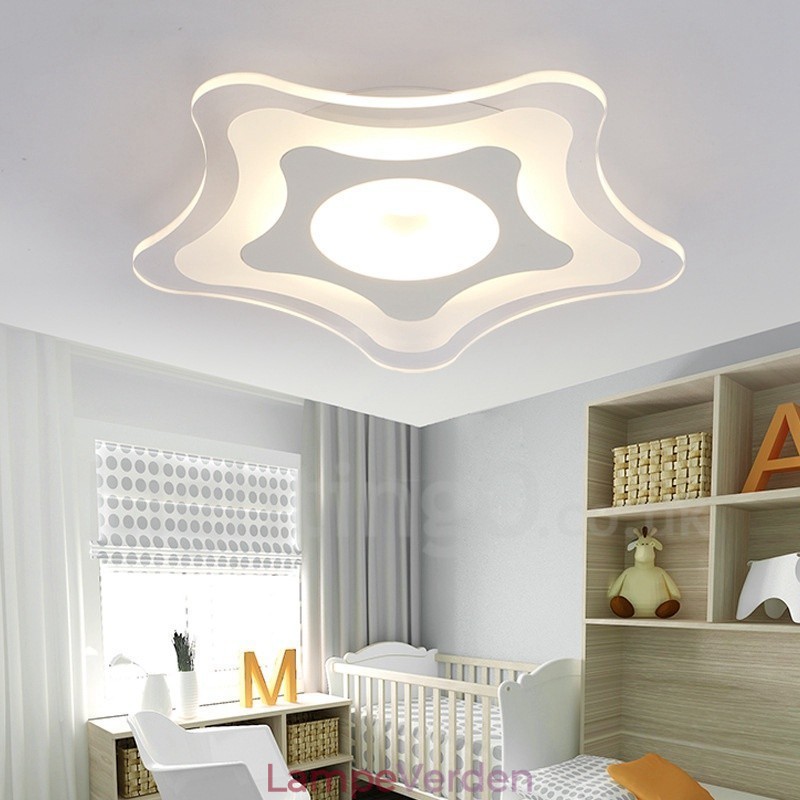 Moderne moderne integreret metal flush Mount Light