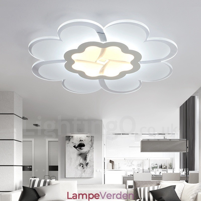 Moderne moderne integreret metal flush Mount Light