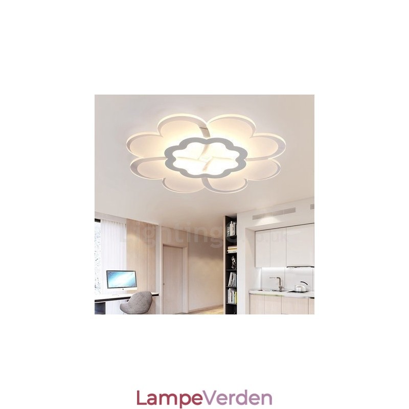 Moderne moderne integreret metal flush Mount Light