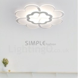 Moderne moderne integreret metal flush Mount Light
