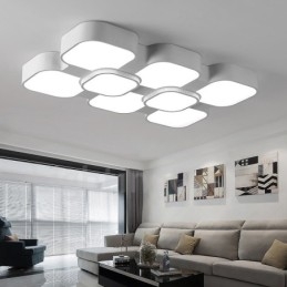 Moderne moderne integreret metal flush Mount Light