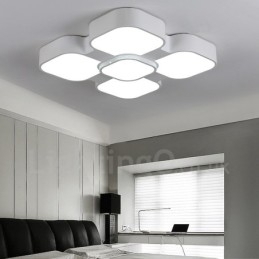 Moderne moderne integreret metal flush Mount Light