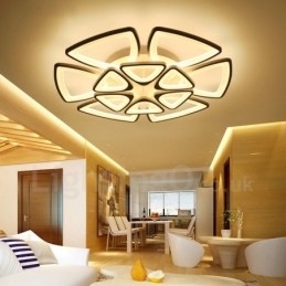 12 Lys Moderne Moderne Integreret Flush Mount Light