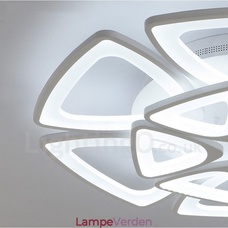 12 Lys Moderne Moderne Integreret Flush Mount Light