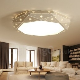 Moderne moderne integreret metal flush Mount Light