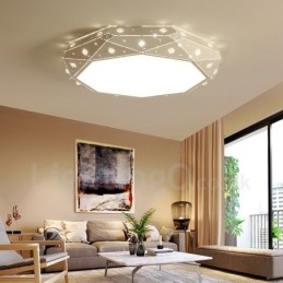 Moderne moderne integreret metal flush Mount Light