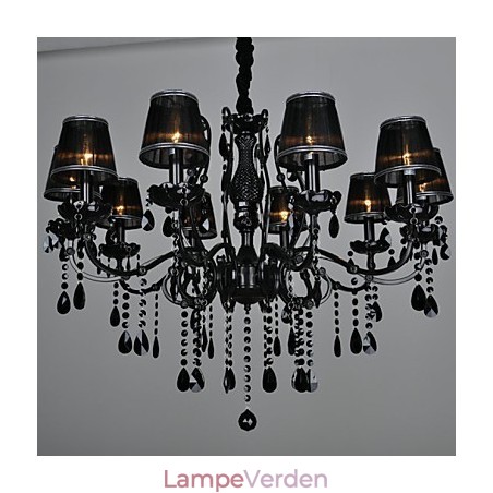 Lysekrone Crystal Modern Contemporary Crystal 10 Light Metal Lysekrone Crystal Modern Contemporary Crystal 10 Light Metal