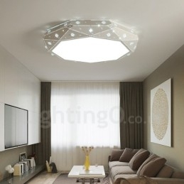 Moderne moderne integreret metal flush Mount Light
