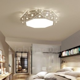 Moderne moderne integreret metal flush Mount Light