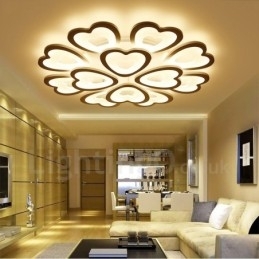 12 Lys Moderne Moderne Integreret Flush Mount Light