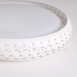 Moderne moderne integreret metal flush Mount Light