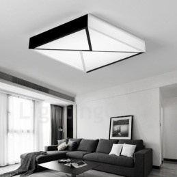 Moderne moderne integreret metal flush Mount Light