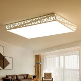 Moderne moderne integreret metal flush Mount Light