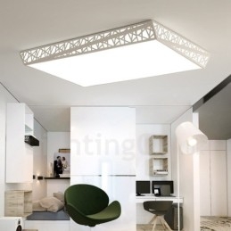 Moderne moderne integreret metal flush Mount Light