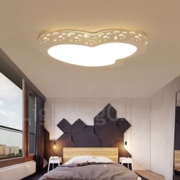 Moderne moderne integreret metal flush Mount Light