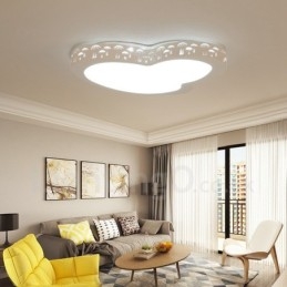 Moderne moderne integreret metal flush Mount Light
