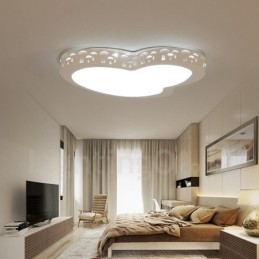 Moderne moderne integreret metal flush Mount Light