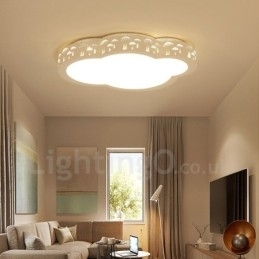Moderne moderne integreret metal flush Mount Light