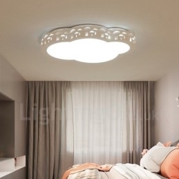 Moderne moderne integreret metal flush Mount Light