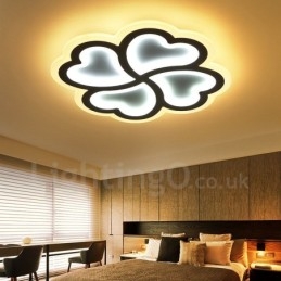 Moderne moderne integreret metal flush Mount Light