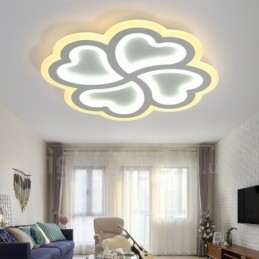 Moderne moderne integreret metal flush Mount Light