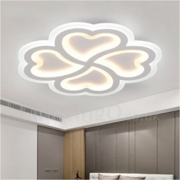 Moderne moderne integreret metal flush Mount Light
