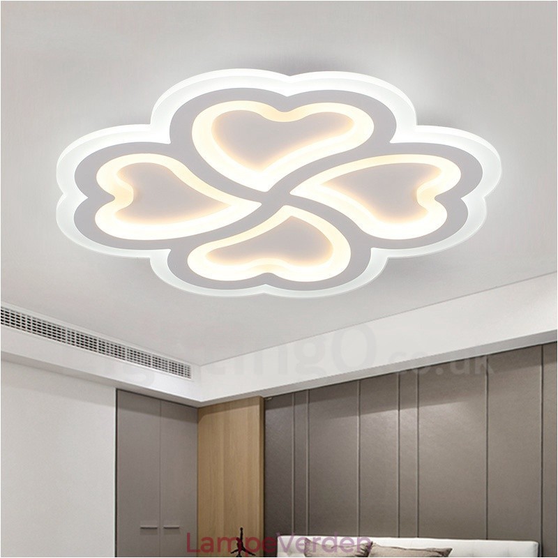 Moderne moderne integreret metal flush Mount Light