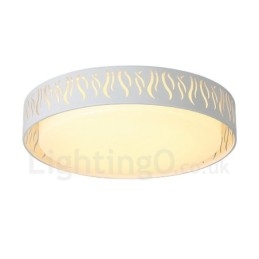 Moderne moderne integreret metal flush Mount Light