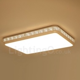 Moderne moderne integreret metal flush Mount Light