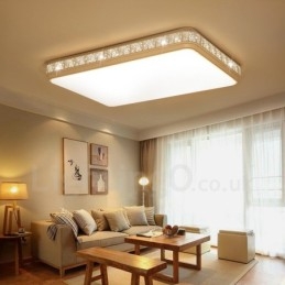 Moderne moderne integreret metal flush Mount Light