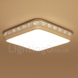 Moderne moderne integreret metal flush Mount Light