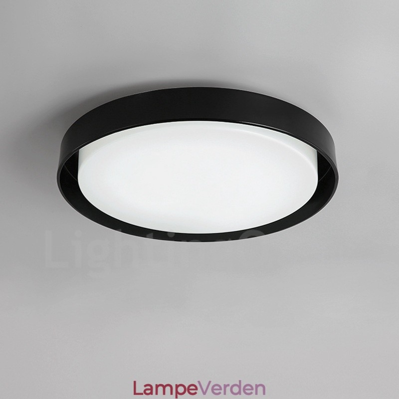 Moderne moderne integreret metal flush Mount Light