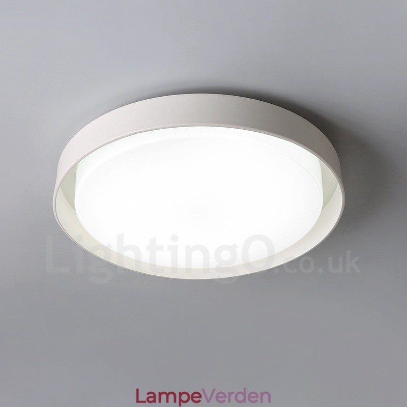 Moderne moderne integreret metal flush Mount Light