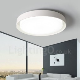 Moderne moderne integreret metal flush Mount Light