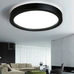 Moderne moderne integreret metal flush Mount Light