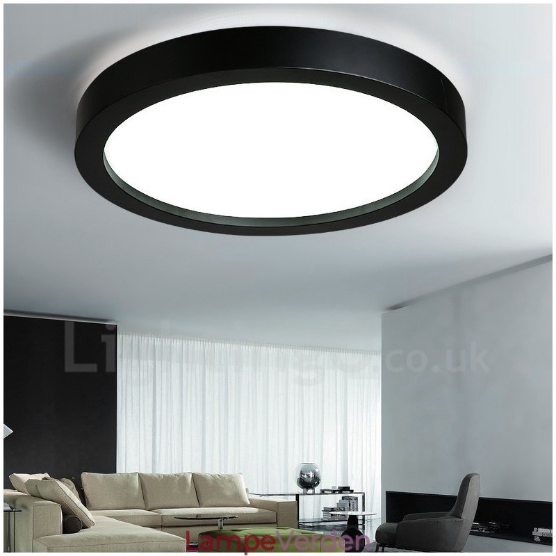 Moderne moderne integreret metal flush Mount Light