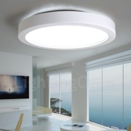Moderne moderne integreret metal flush Mount Light