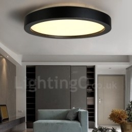 Moderne moderne integreret metal flush Mount Light