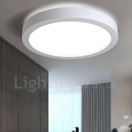 Moderne moderne integreret metal flush Mount Light