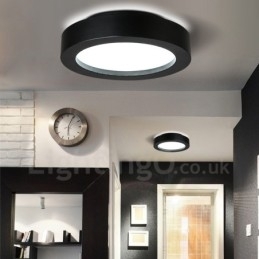 Moderne moderne integreret metal flush Mount Light
