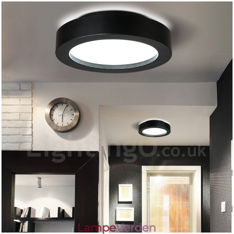 Moderne moderne integreret metal flush Mount Light
