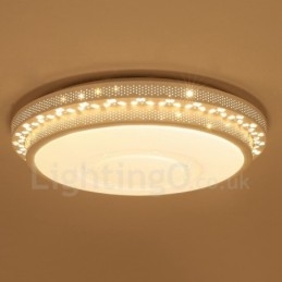 Moderne moderne integreret metal flush Mount Light