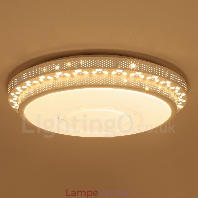 Moderne moderne integreret metal flush Mount Light