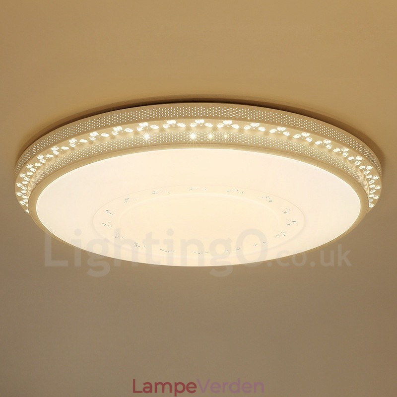 Moderne moderne integreret metal flush Mount Light