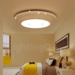Moderne moderne integreret metal flush Mount Light